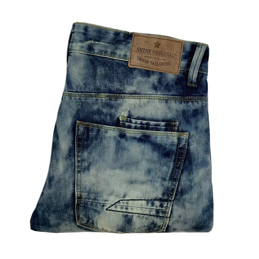 Shine Original Manhattan Bleach Wash Jeans Mens Size 32x32